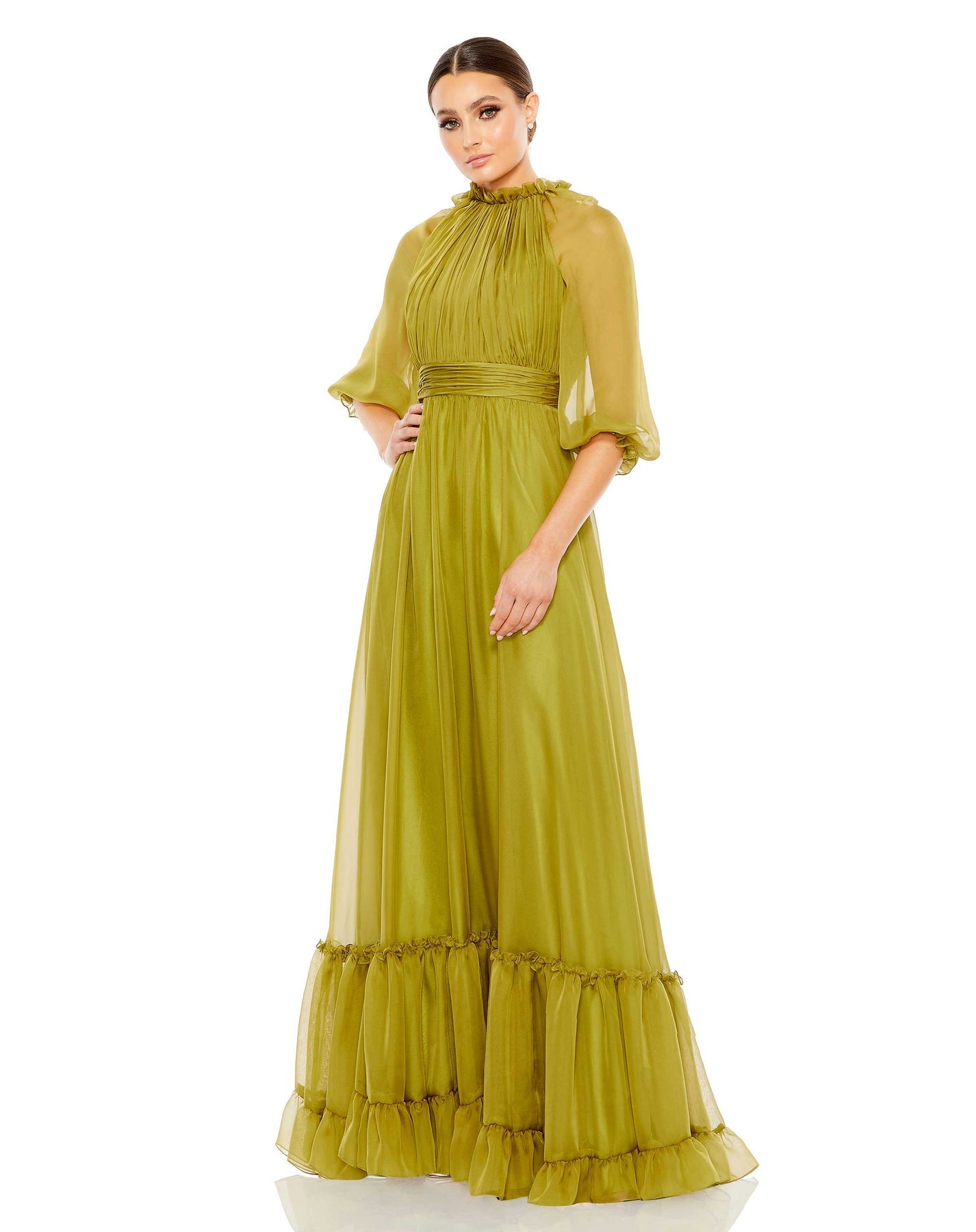 Mac Duggal Gown, 4 / Olive Mac Duggal Gown, 4 / Olive