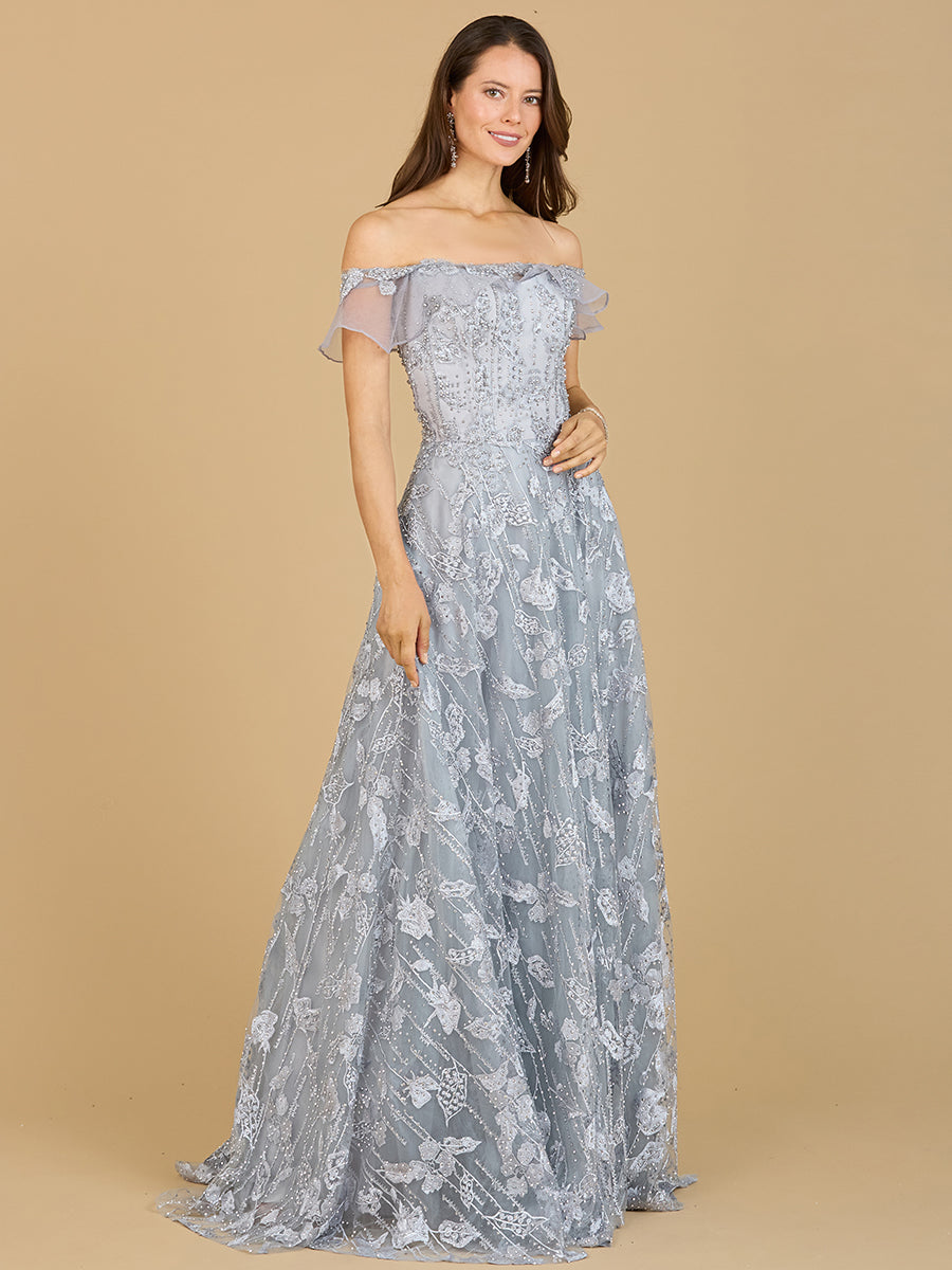 Lara 29189 Prom Dress - Slate | NewYorkDress Lara 29189 Prom Dress - Slate | NewYorkDress