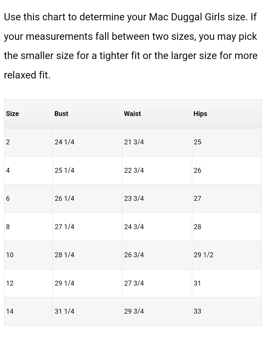 Mac Duggal Girls 20572