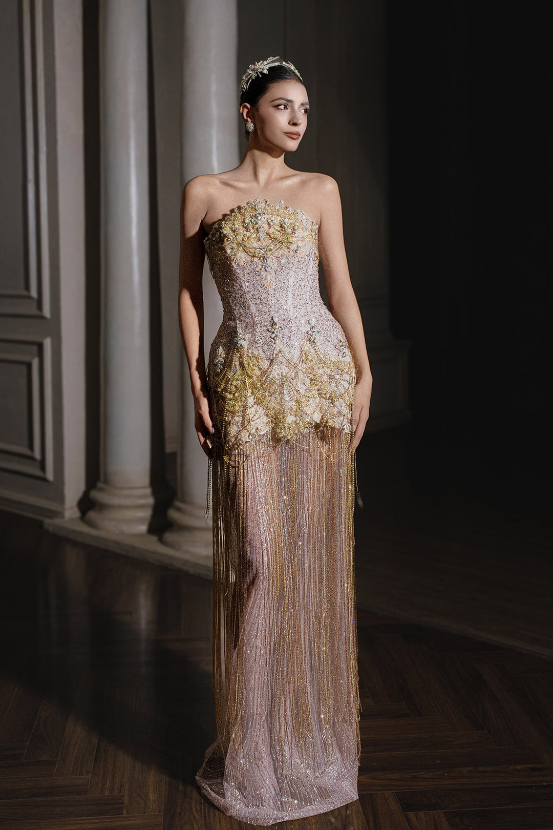 Linh Nga Couture LMBCT255 Dress