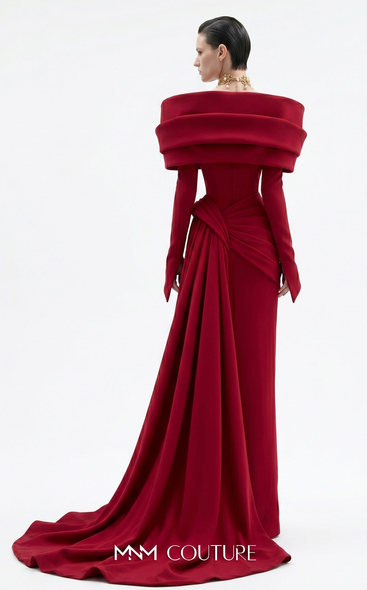 Fouad Sarkis F03049 Dress - ElbisNY