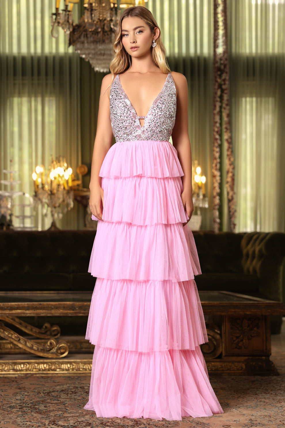 Chandelier 30242 Dress - ElbisNY
