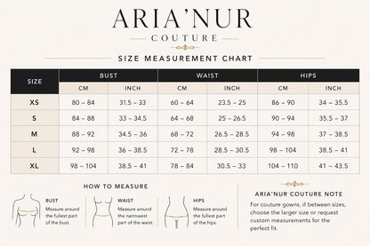 ARIA’NUR COUTURE AR-EV-62 Dress