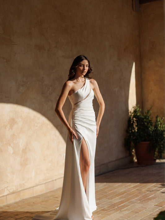 Tina Holly TT001W Dress - ElbisNY