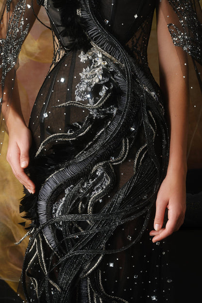 Linh Nga Couture LMBCT304 Dress - ElbisNY