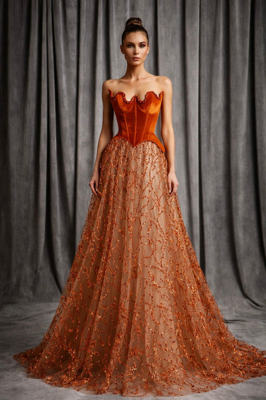 ARIA’NUR COUTURE AR-EV-40 Dress