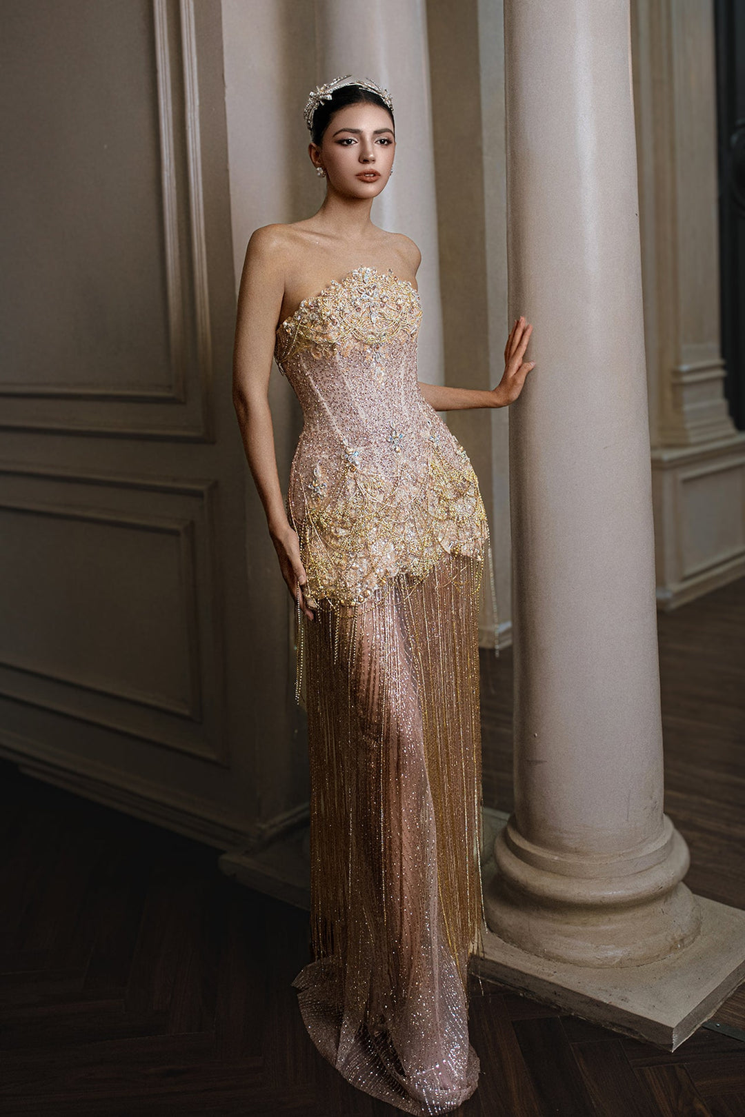 Linh Nga Couture LMBCT255 Dress