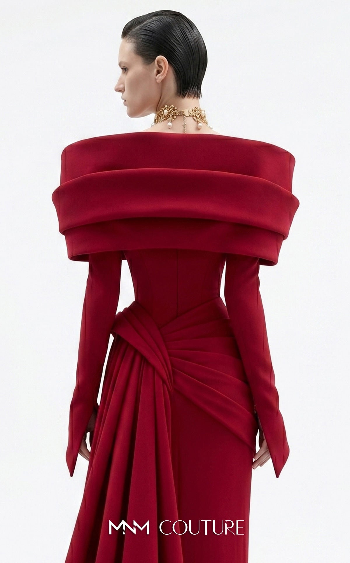 Fouad Sarkis F03049 Dress - ElbisNY