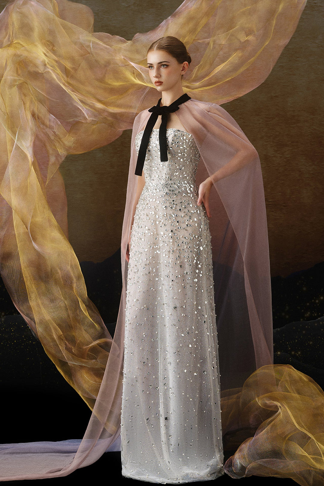 Linh Nga Couture LXBAT245 Dress - ElbisNY