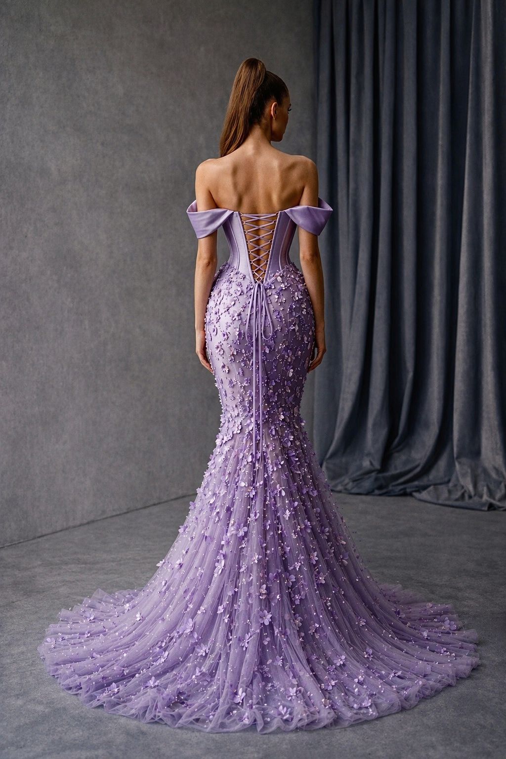 ARIA’NUR COUTURE AR-EV-56 Dress
