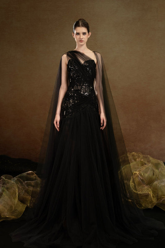 Linh Nga Couture LXBAT247 Dress - ElbisNY