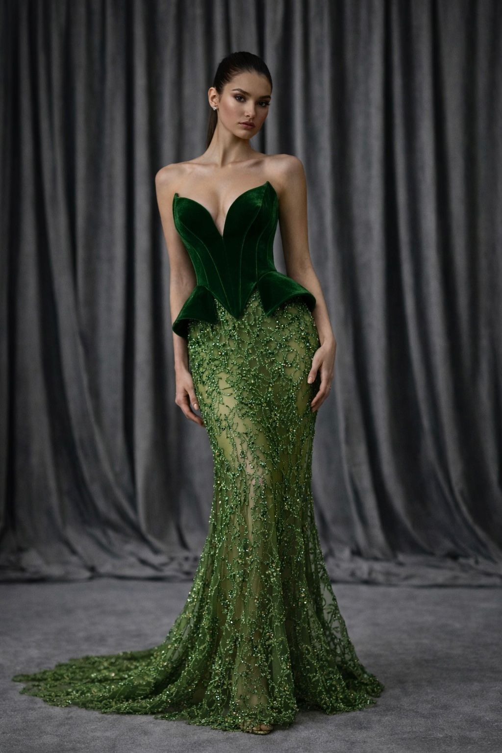 ARIA’NUR COUTURE AR-EV-38 Dress