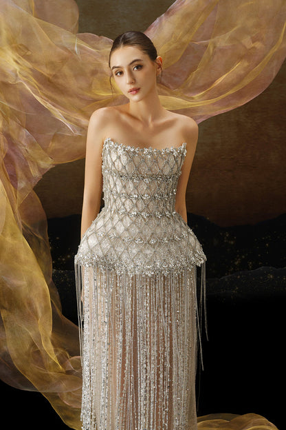 Linh Nga Couture LMBCT292  Dress - ElbisNY