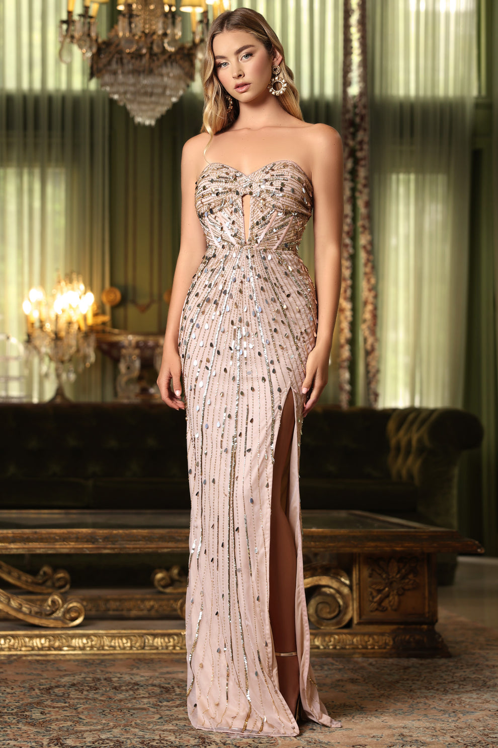 Chandelier 30237 Dress - ElbisNY