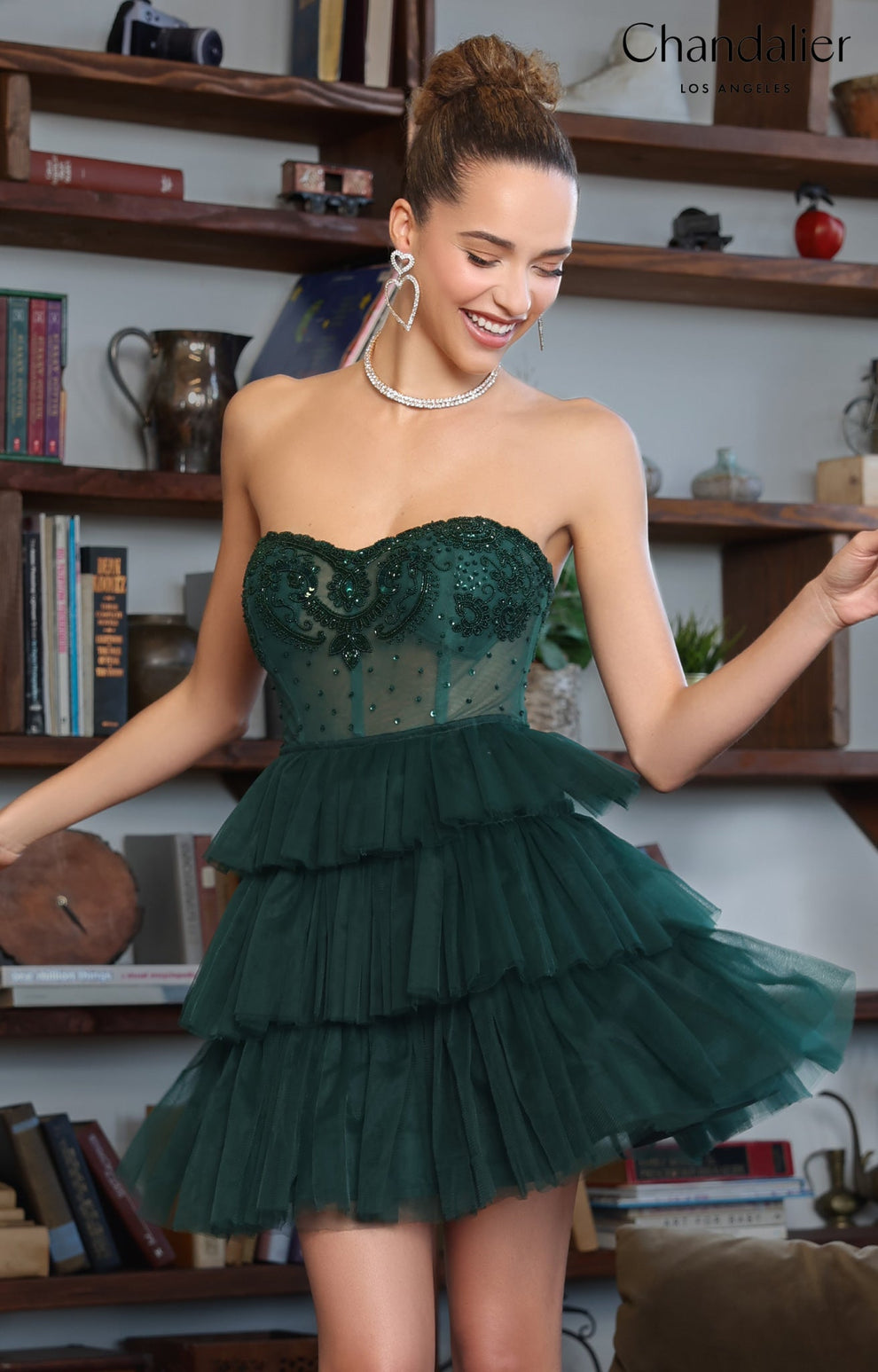 Chandelier 70121 Dress - ElbisNY
