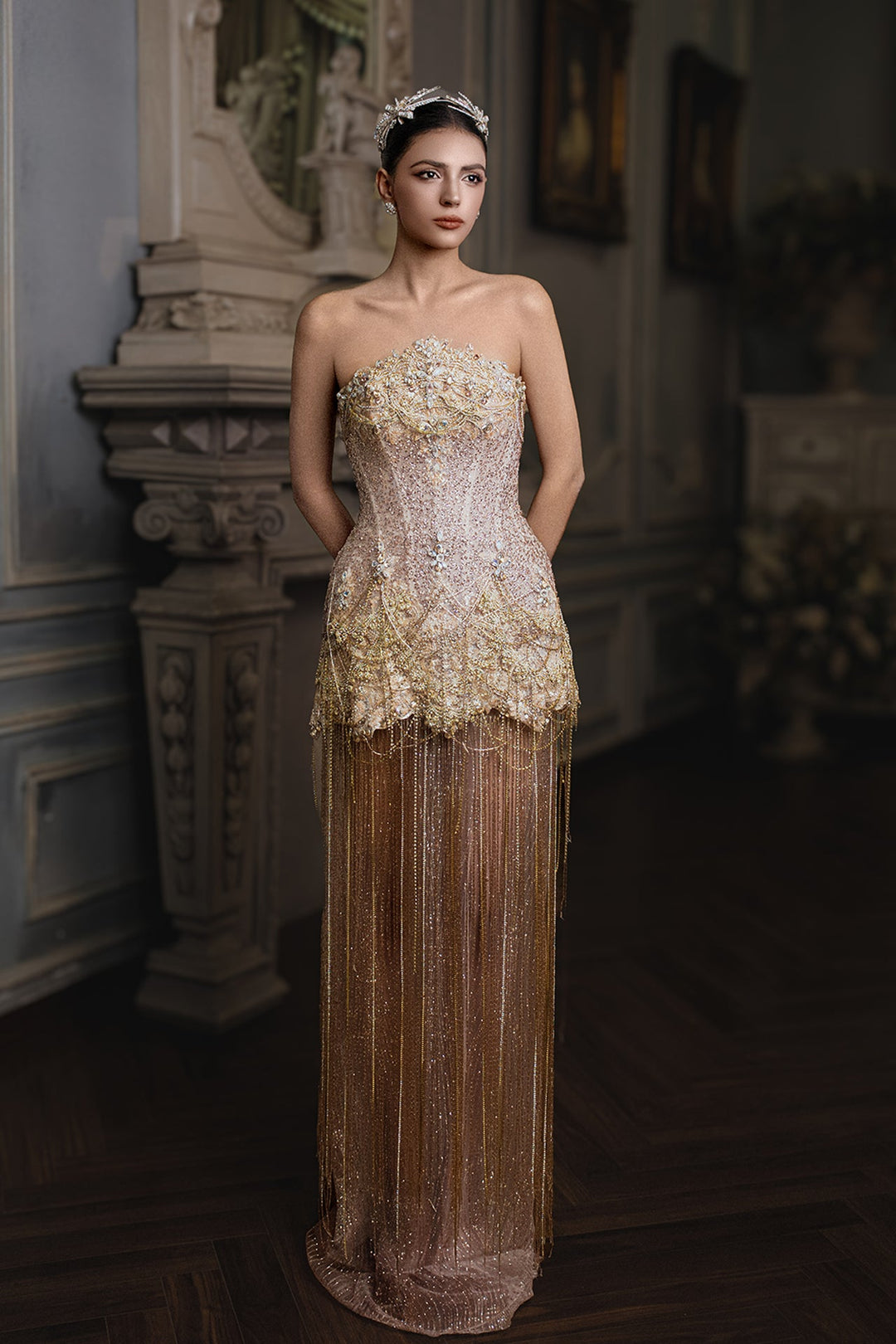 Linh Nga Couture LMBCT255 Dress