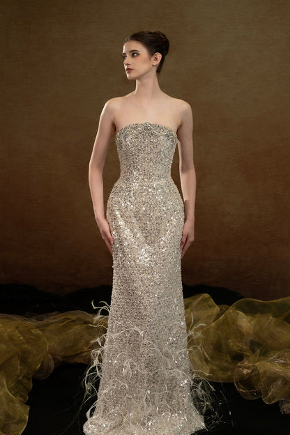 Linh Nga Couture LXBCT174 Dress - ElbisNY