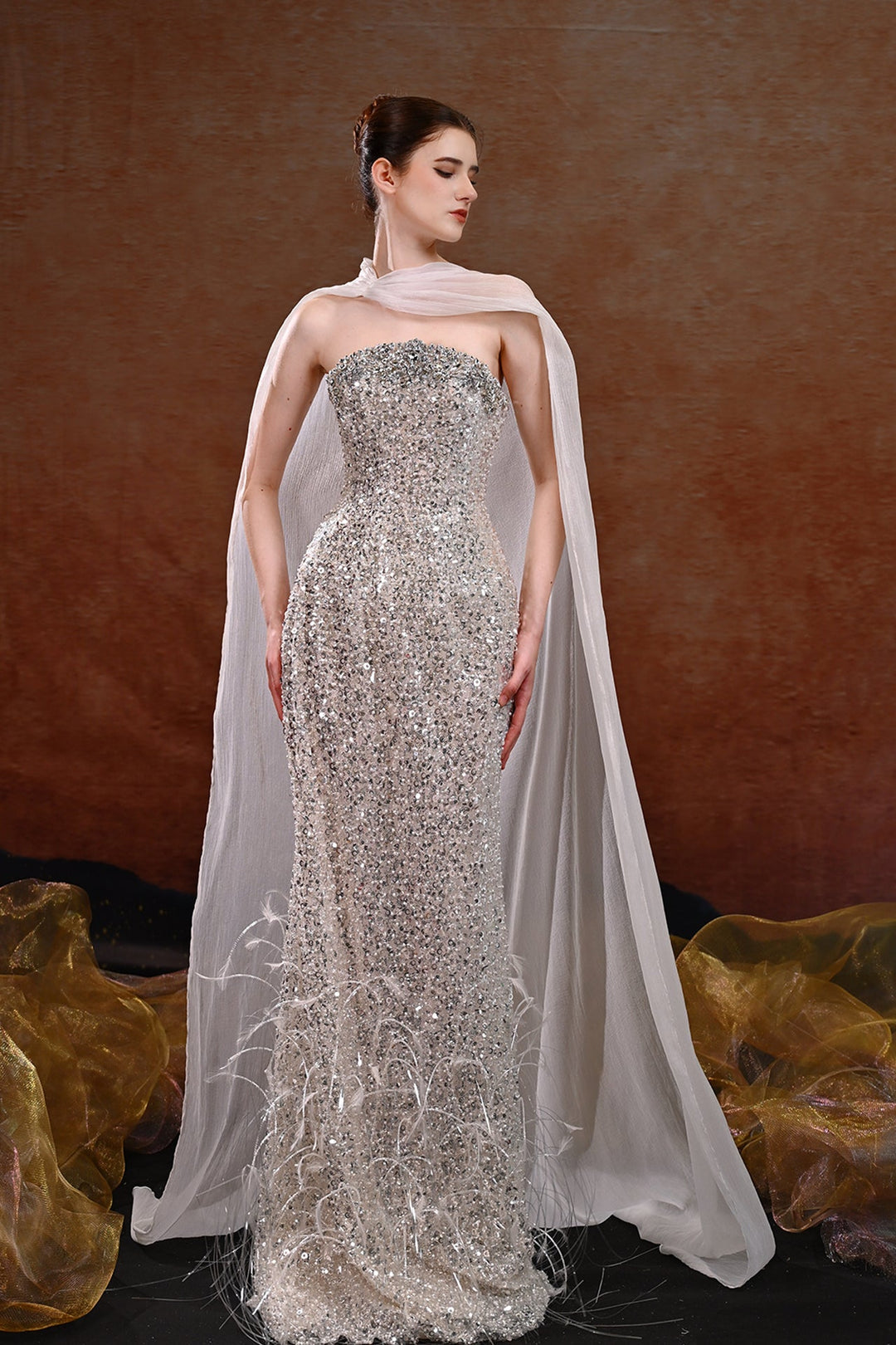Linh Nga Couture LXBCT174 Dress - ElbisNY