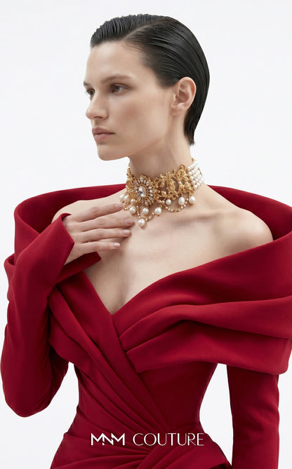 Fouad Sarkis F03049 Dress - ElbisNY