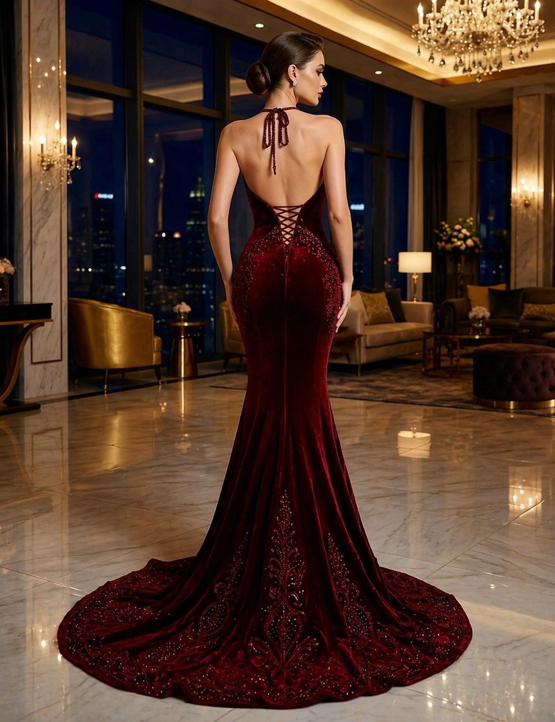 ARIA’NUR COUTURE AR-EV-03 Dress