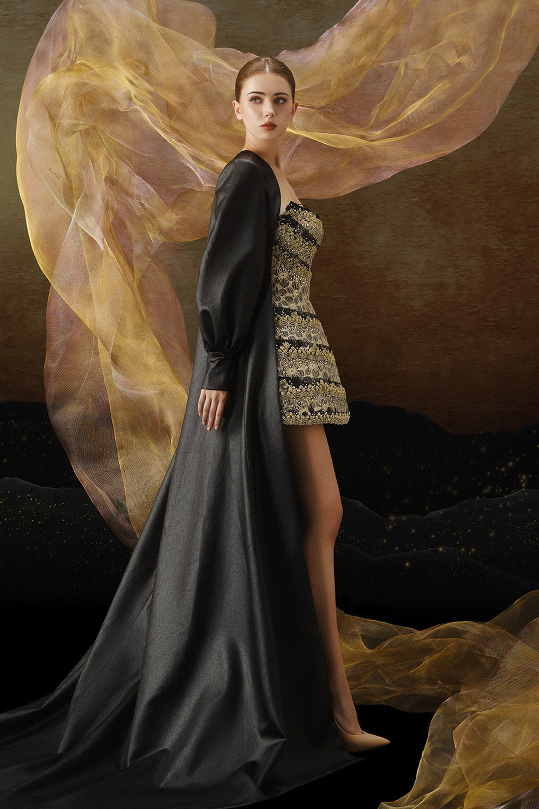 Linh Nga Couture LXBAT249 Dress - ElbisNY