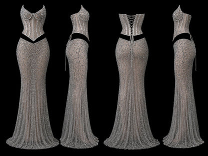 ARIA’NUR COUTURE AR-EV-28 Dress