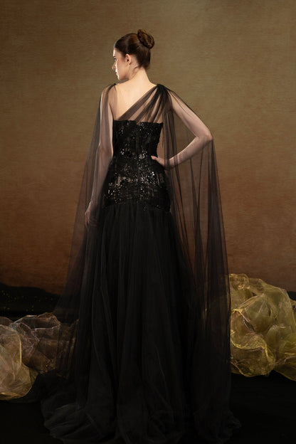 Linh Nga Couture LXBAT247 Dress - ElbisNY