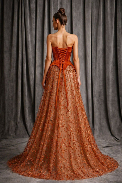 ARIA’NUR COUTURE AR-EV-40 Dress
