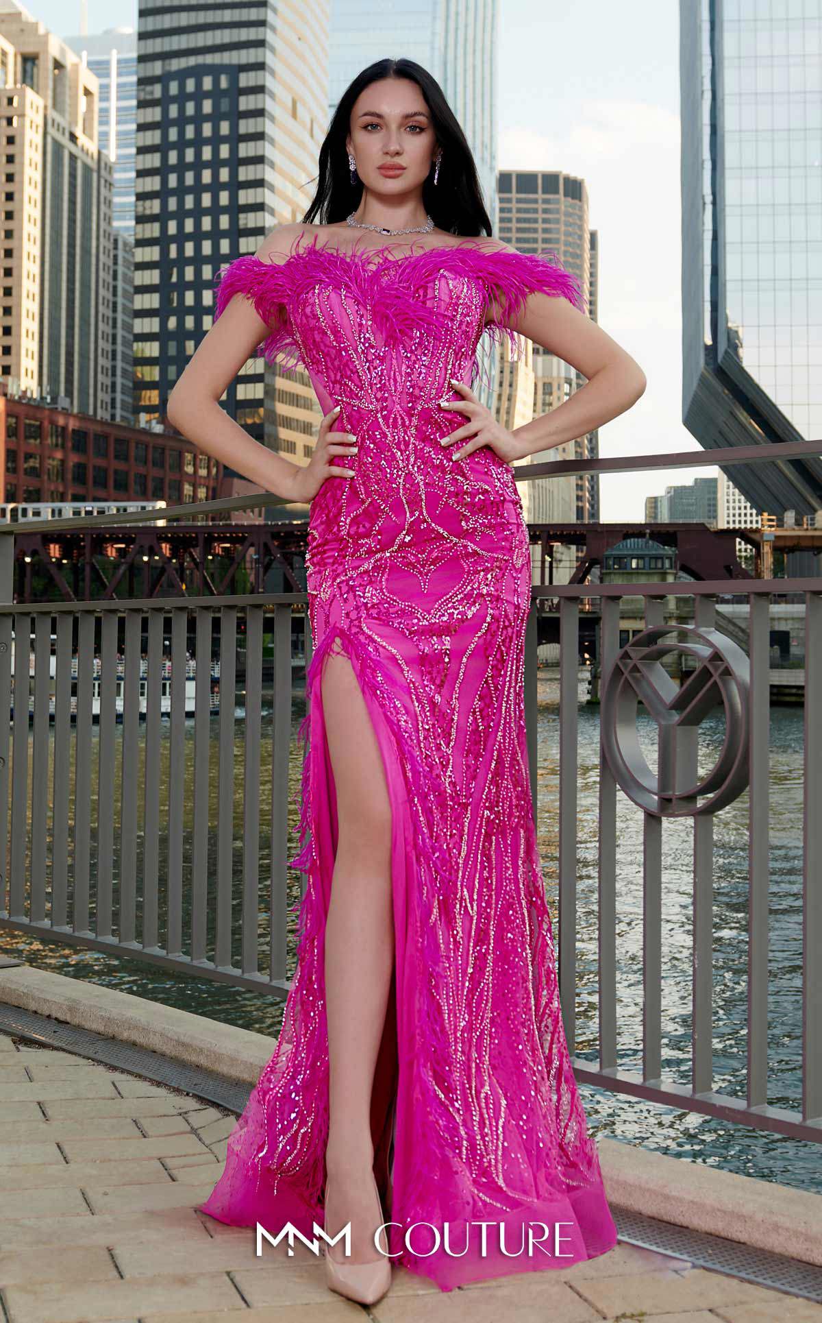 MNM Couture M1048 Dress