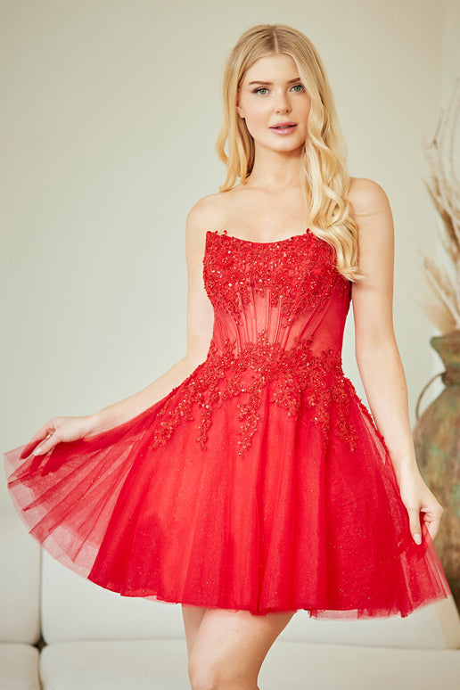 Amelia Couture 9083S Dress