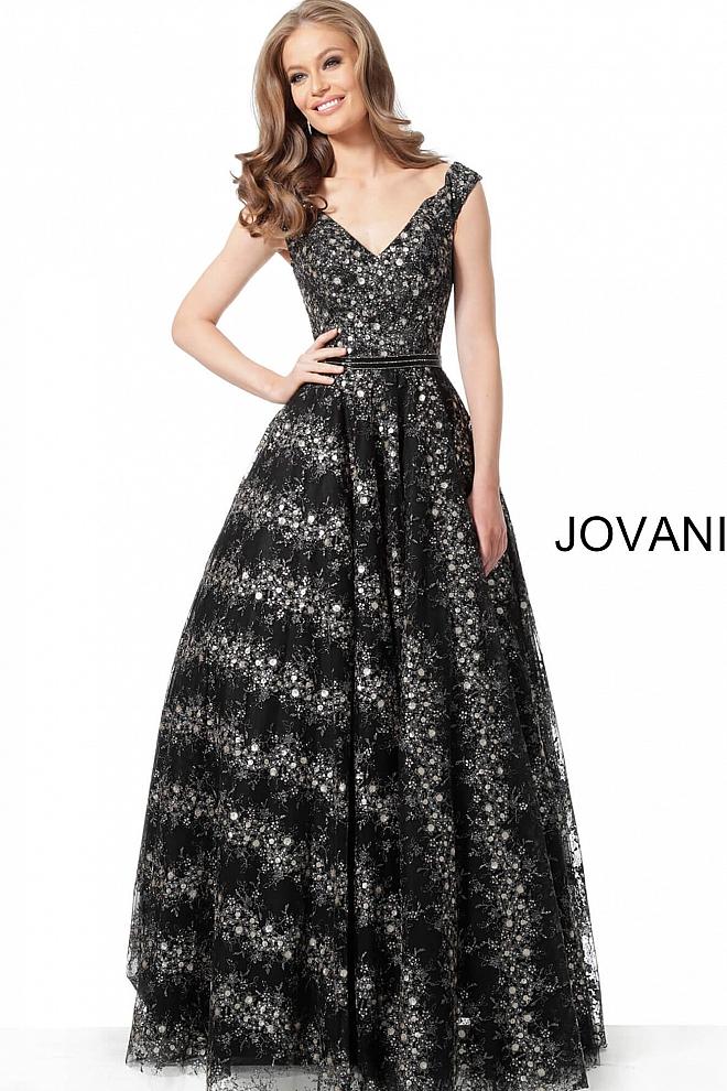 Jovani Gray Gown