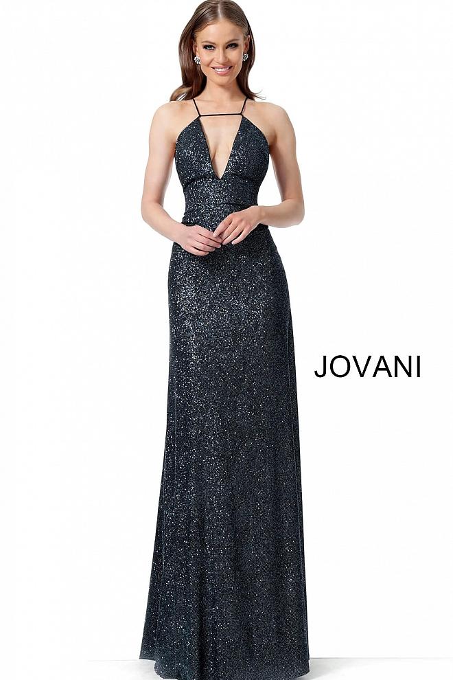 Jovani 1551 Prom Dress - Black/Blue | NewYorkDress Jovani 1551 Prom Dress - Black/Blue | NewYorkDress