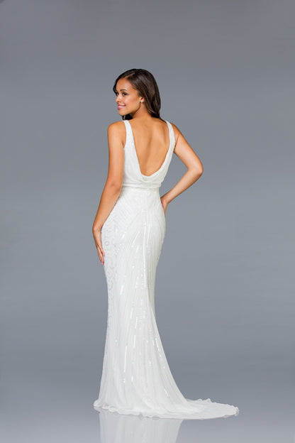 Scala Long Fitted Dress 48937 Scala Long Fitted Dress 48937