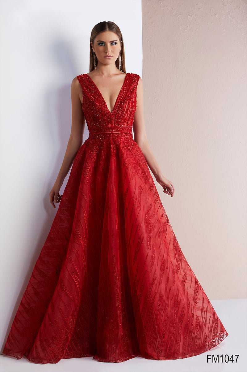 Azzure Couture FM1047 Dress - Elbisny