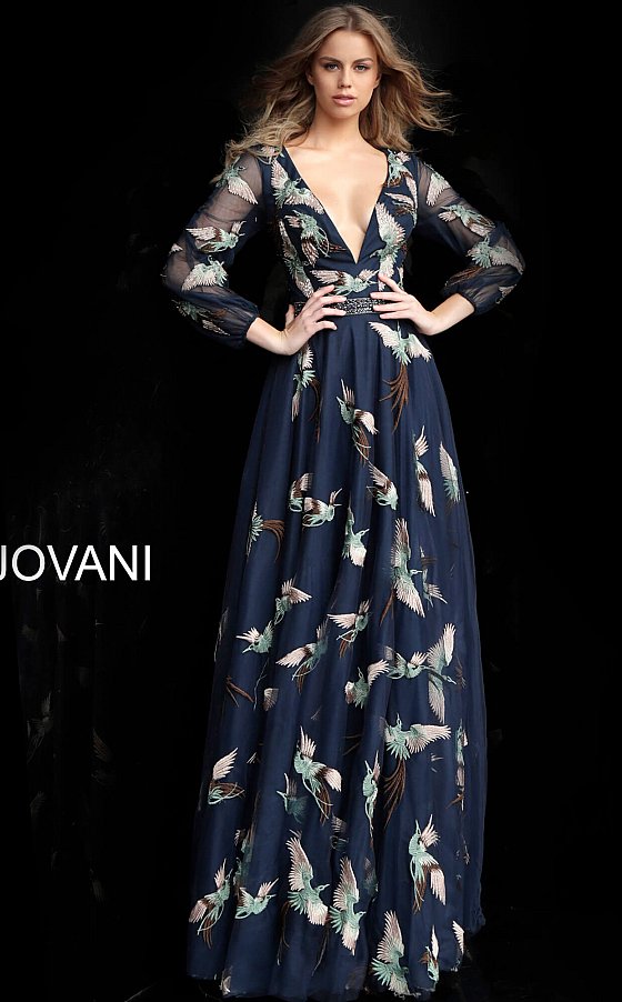 Jovani 55717 - Elbisny