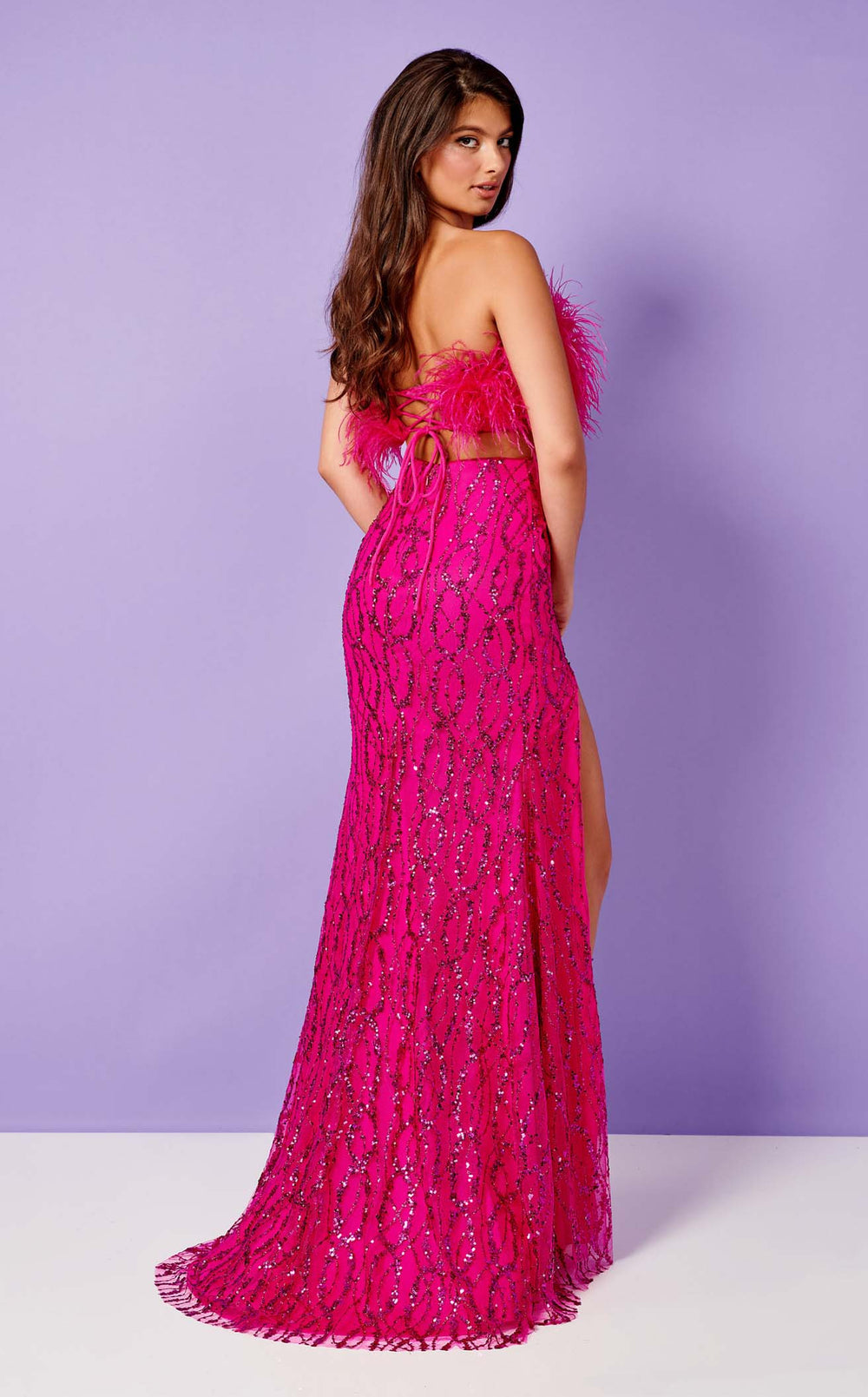 RACHEL ALLAN 70467 DRESS