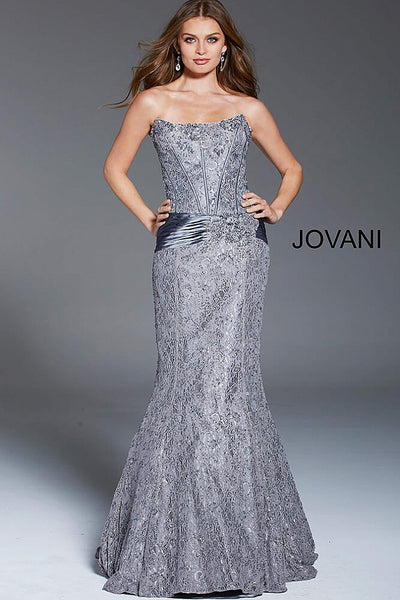 Embellished Floral Gown, Style Jovani 7732 - Elbisny