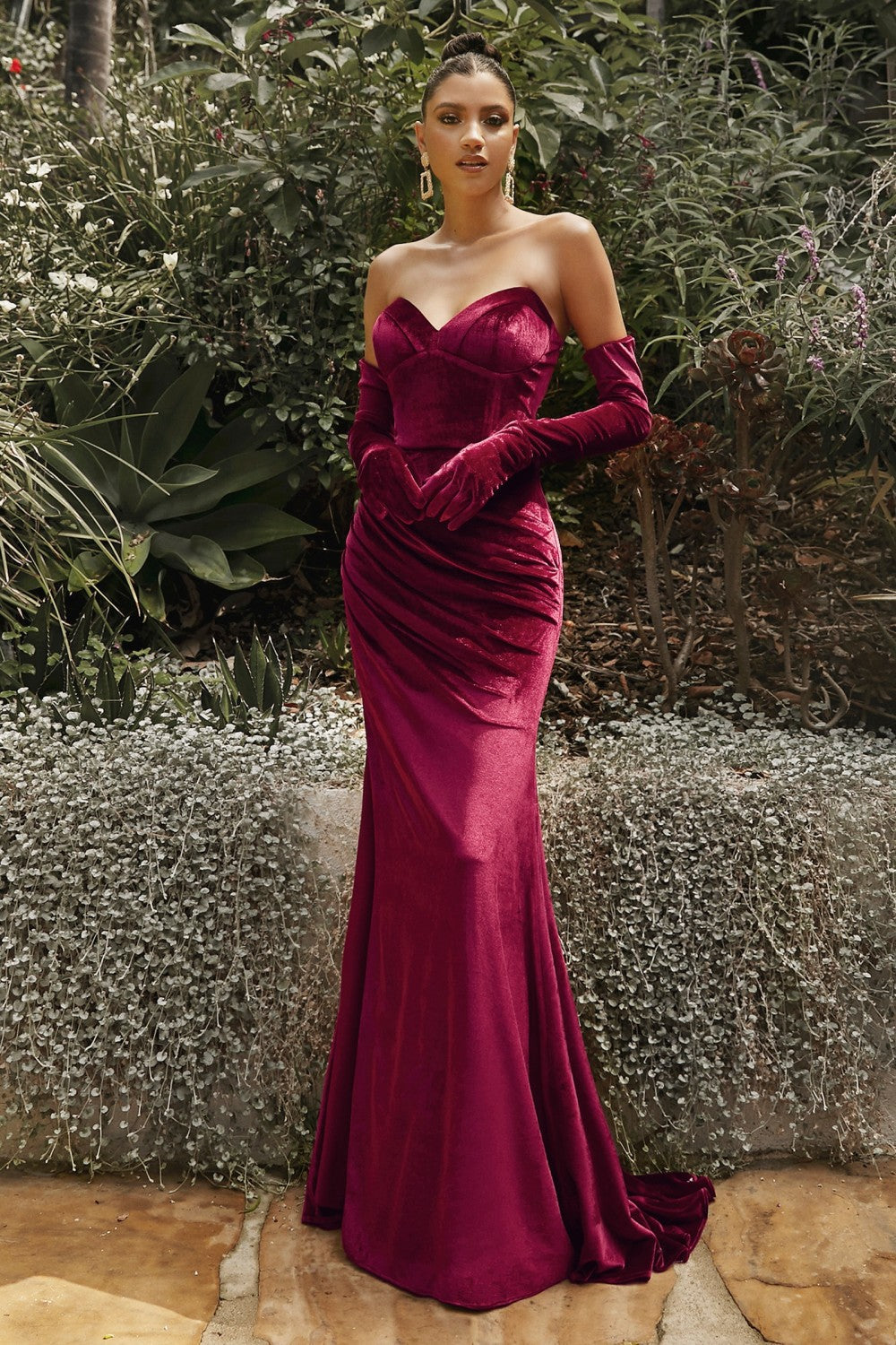 cinderella divine burgundy dress Cinderella Divine 7258