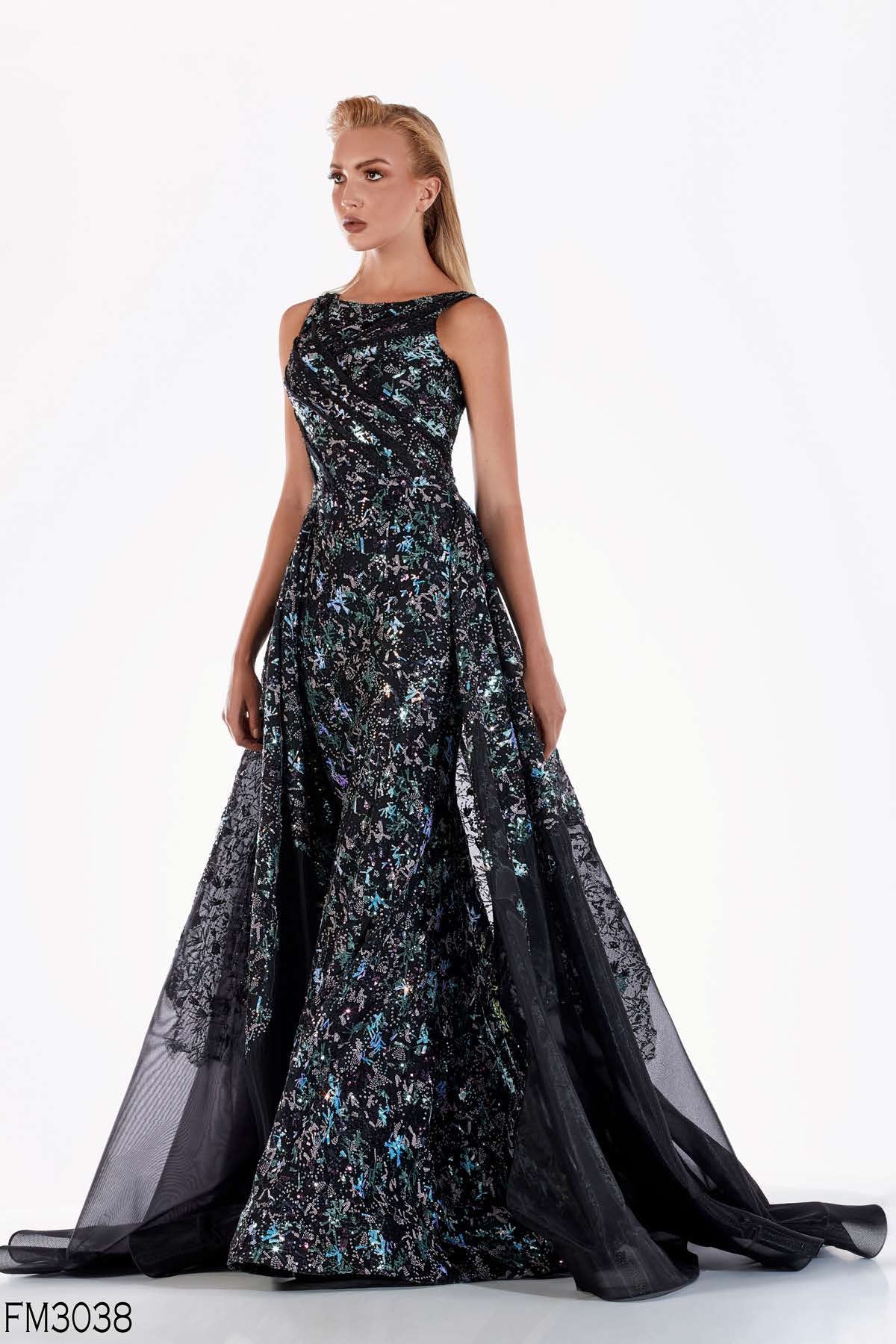 Azzure Couture FM3038 Dress - Elbisny