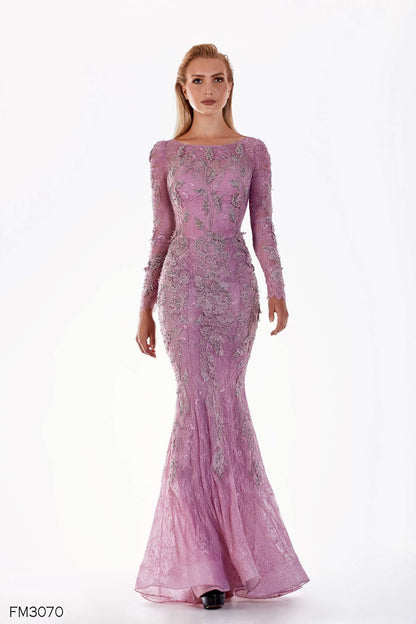 Azzure Couture FM3070 Dress - Elbisny