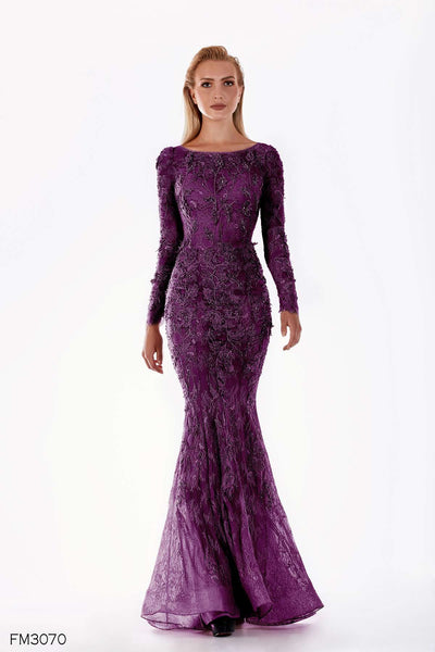 Azzure Couture FM3070 Dress - Elbisny