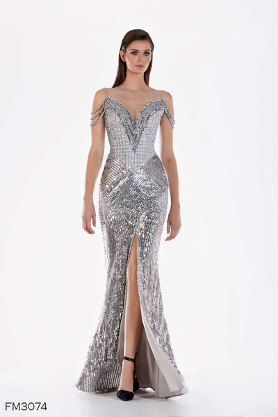 Azzure Couture FM3074 Dress - Elbisny