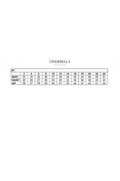 Cinderella Divive CD211 - Elbisny